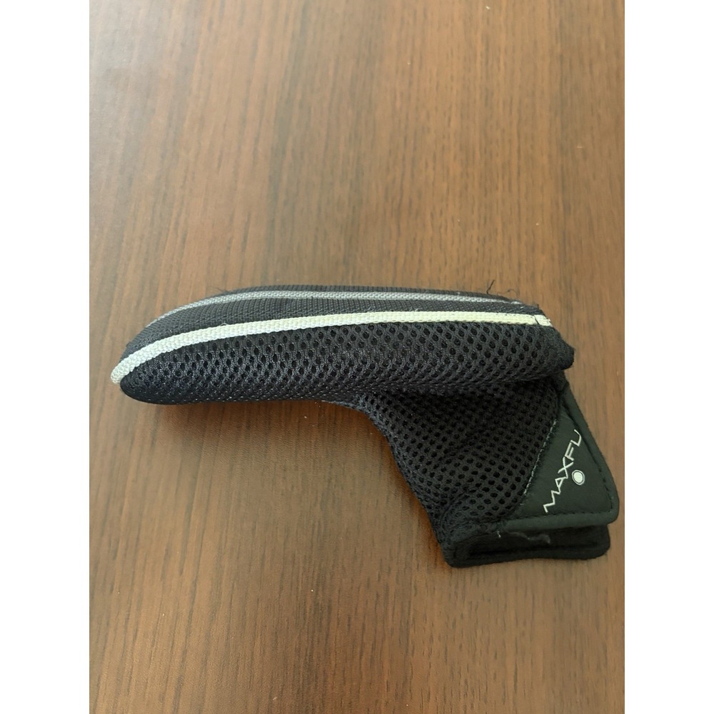 MaxFli Golf Blade Putter Cover Headcover Black Gray